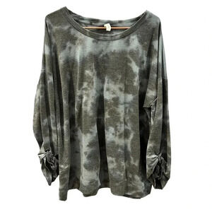 Ideology Long sleeve tie-dye sweater size 1x